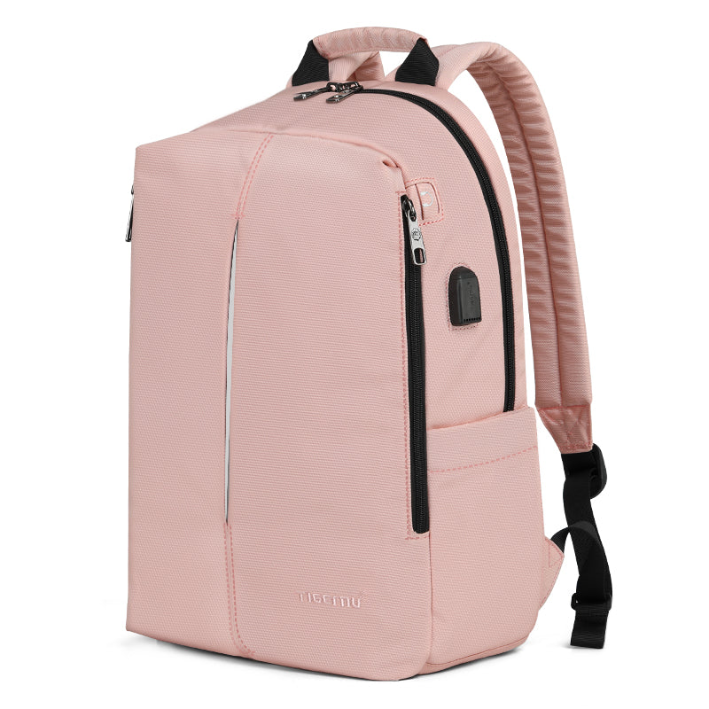 Tigernu backpack for men and women, fashionable casual lightweight laptop backpack, with USB charging, backpack, student luggage