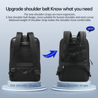 Double layer 17.3 inch laptop backpack, lifetime warranty, men's waterproof backpack, outdoor tactical backpack, unlimited series