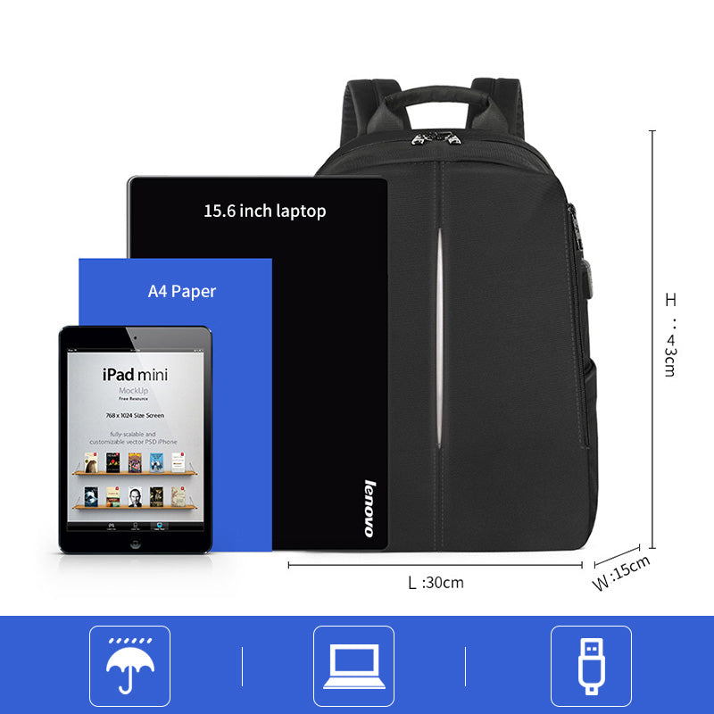 Tigernu backpack for men and women, fashionable casual lightweight laptop backpack, with USB charging, backpack, student luggage