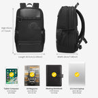 Lifetime warranty, Chinese men's backpack, 15.6 inch laptop backpack, fashionable waterproof anti-theft dragon series travel bag