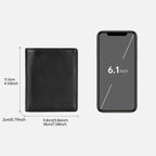 Tigernu, new style, men's artificial leather short wallet, RFID, men's leather wallet, business coin wallet, men's black thin light, designer clip, handbag