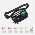 Tigernu Men Chest Bags Outdoor Messenger Bags For Men Hunting Carry Pack Sling Bag Male Hiking Shoulder Bag Waist Bag Crossbody