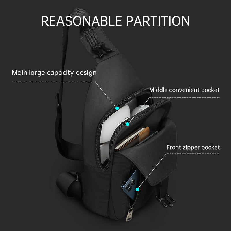 Tigernu New Arrival Motor bag phone bicycle sling bag Chest outdoor sports sling bag for bicycle