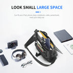 Tigernu New Fashion Anti theft Sling Bag For Men Light Weight Messenger Bags Water Repellent Shoulder Bags Men Travel Male Bags