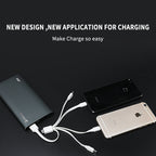 Tigernu 3-in-1 charging cable usb fast charging usb cable for iphone data cables