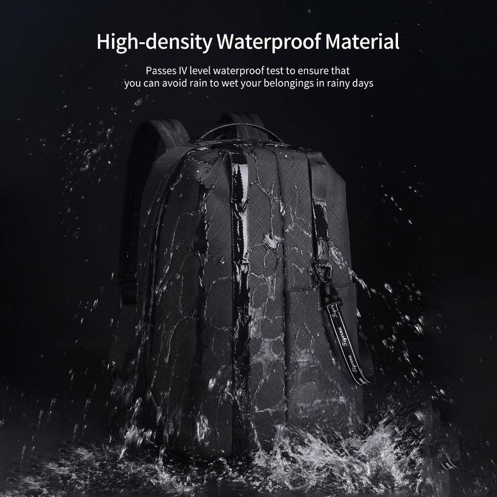 Men's fashion Tigernu backpack, casual laptop backpack 13.3 inch, wrinkle resistant