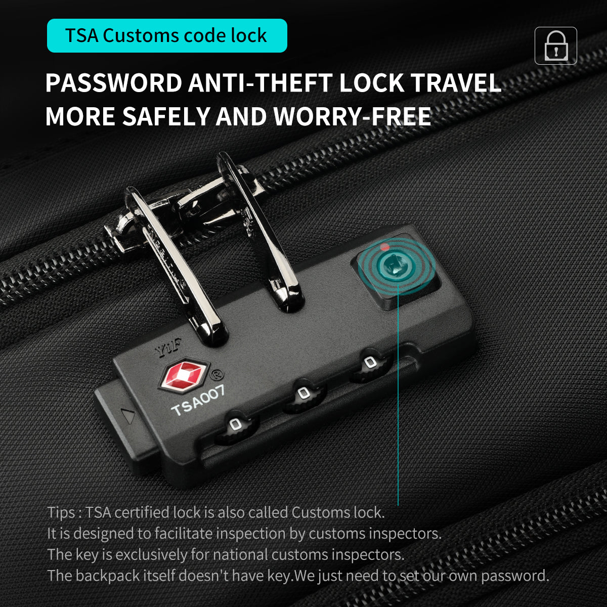 Lifetime warranty TSA anti-theft men's backpack 15.6-17 inch laptop backpack waterproof travel backpack men's USB charger Mochila