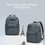 Lifetime warranty, men's anti-theft backpack, 15.6 inch laptop backpack, large capacity, waterproof backpack, men's fashion schoolbag