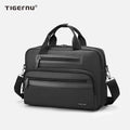Tigernu Business Waterproof Briefcase Men Laptop Briefcase 12-14.1" Casual Vintage Briefcase Laptop Handbag Bags Connect Series