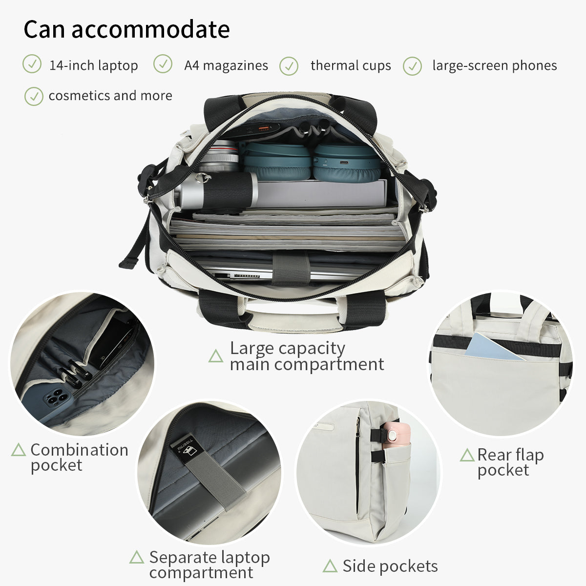 TIGERNU T-B8651 Age Reducing Fashion Women's Casual Laptop Backpack