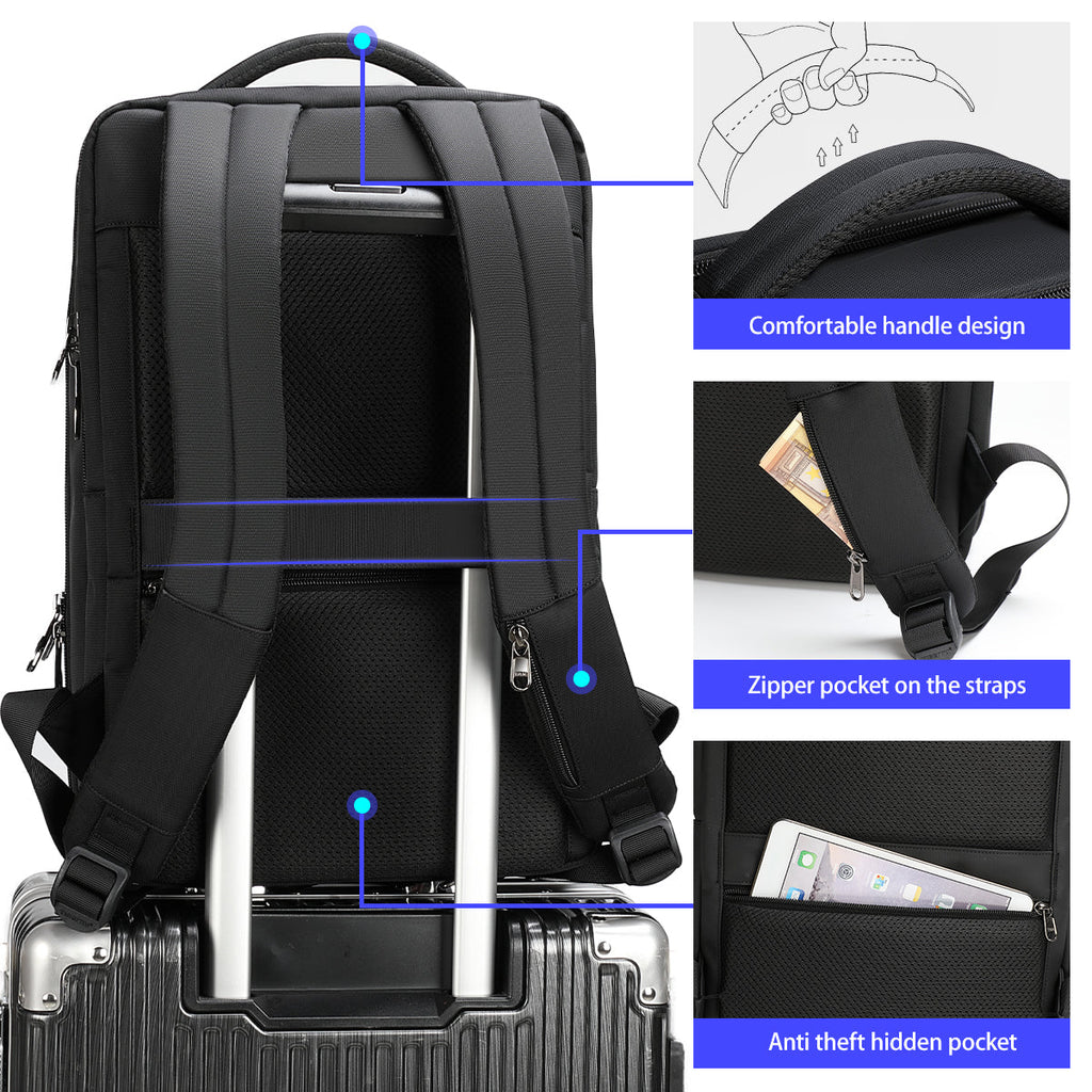 Tigernu High Quality Business Men Backpack Bags 15.6" Laptop Backpack Fashion School BackPack Travel TPU Waterproof Luggage Bags