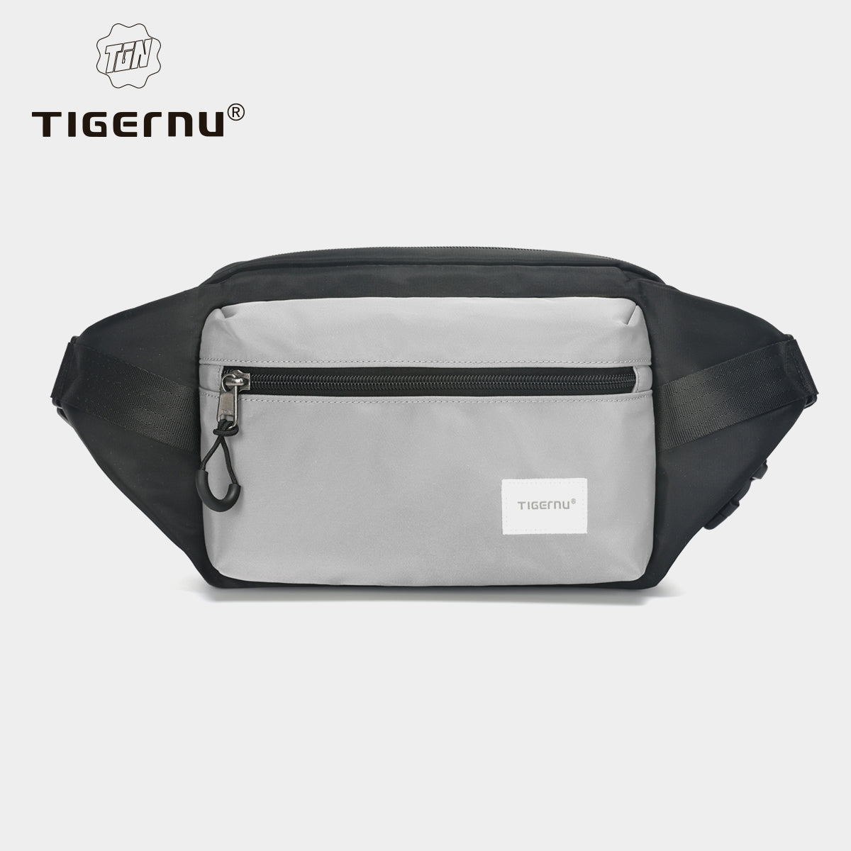 igernu T-S8621 men waterproof fashion belt fanny waist bag money clip shoulder daily chest bag