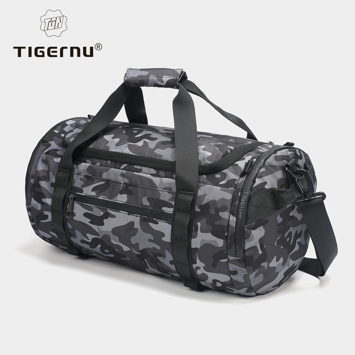 Tigernu 	T-N1051 brand new travel fitness trendy and fashionable gym waterproof bag with shoes compartments