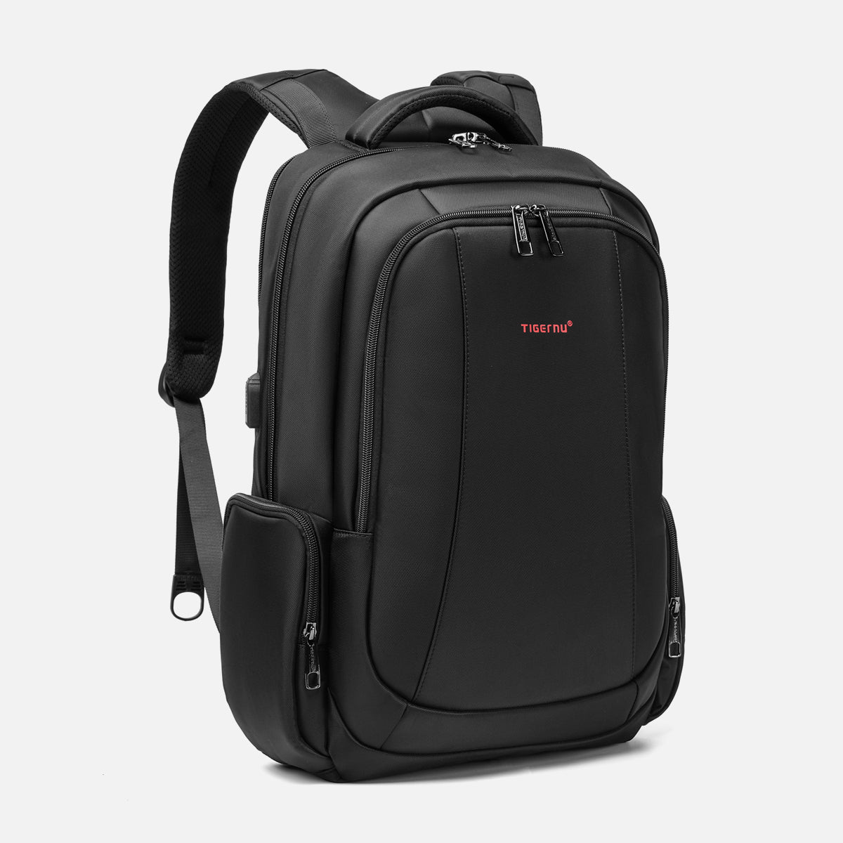 Tigernu Anti Theft Nylon 27L Men 15.6-17 inch Laptop Backpacks School Fashion Travel Backpacking Backpack Male Backpack For Laptop