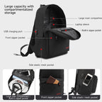 TIGERNU T-B3249 Laptop Backpack - 14L Capacity Business Travel Bag with USB Charging Port