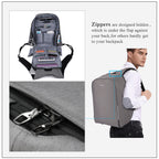 Tigernu T-B3213HB Anti theft 15.6 inch sleeve cover laptop men women USB charging high quality backpack