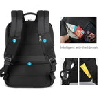 Tigernu men's backpack for laptop 15.6 inch, waterproof, with USB charging and anti-theft