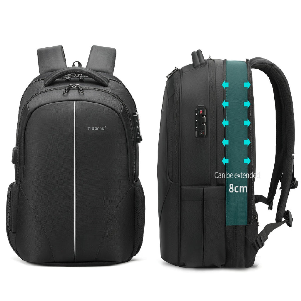 Lifetime warranty TSA anti-theft men's backpack 15.6-17 inch laptop backpack waterproof travel backpack men's USB charger Mochila