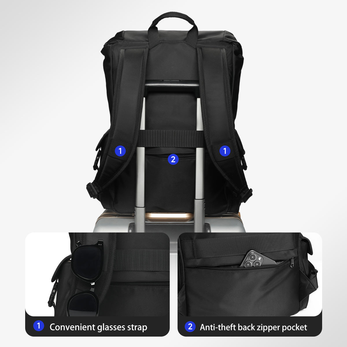 Tigernu School Backpacks For Men Bags For Removable With Shoulder Bags 14inch Laptop Backpacks Women Travel Backpack Bags Male