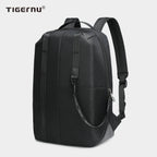 Men's fashion Tigernu backpack, casual laptop backpack 13.3 inch, wrinkle resistant