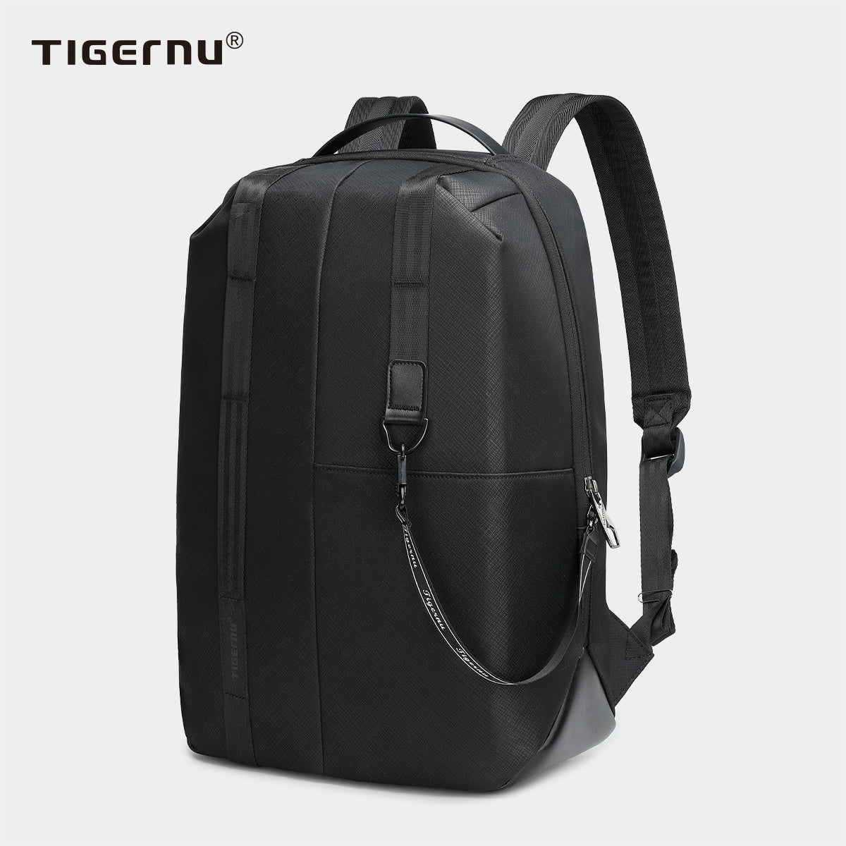 Mochila Tigernu de moda para hombre, mochila informal para portátil de 13,3 pulgadas, resistente a las arrugas 