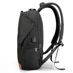 Tigernu T-B3593A anti-theft waterproof usb travel camping student bag casual sport backpack with TSA lock
