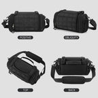 TIGERNU T-S81169 Sports Duffel Bag 7L Waterproof with Full Flap Double Zipper