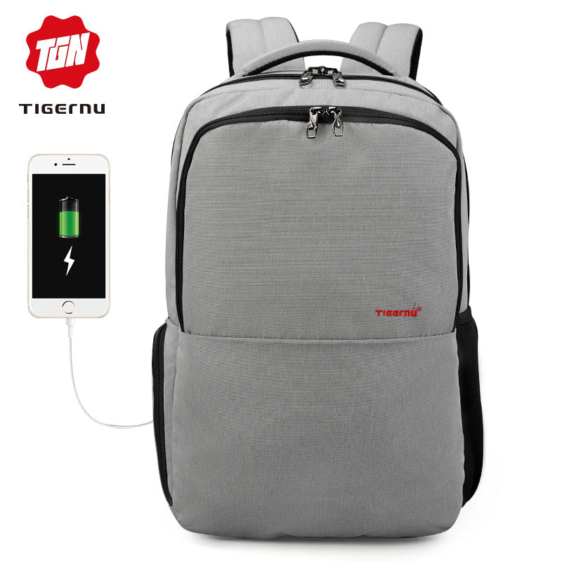 Mochila para portátil de 15,6 pulgadas, ultrafina, resistente al agua y antirrobo, con garantía de por vida, ideal para la escuela y viajes juveniles. 