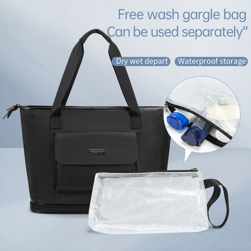 Tigernu T-S8395 15.6 Inch large capacity water resistant anti-theft luggage bag women travel bags with laptop compartment