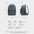 Lifetime warranty, men's anti-theft backpack, 15.6 inch laptop backpack, large capacity, waterproof backpack, men's fashion schoolbag