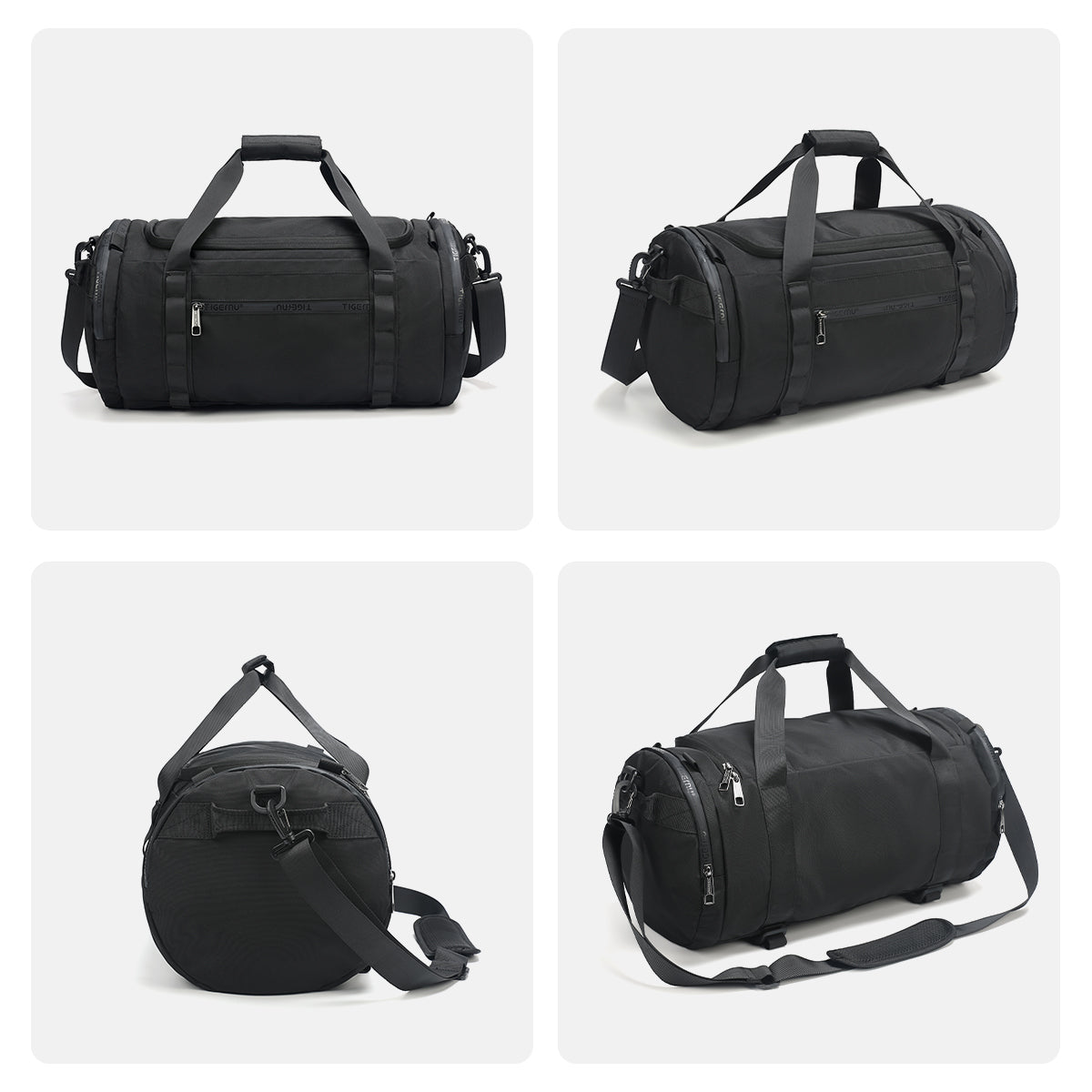 Tigernu 	T-N1051 brand new travel fitness trendy and fashionable gym waterproof bag with shoes compartments