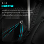 Lifetime warranty TSA anti-theft men's backpack 15.6-17 inch laptop backpack waterproof travel backpack men's USB charger Mochila