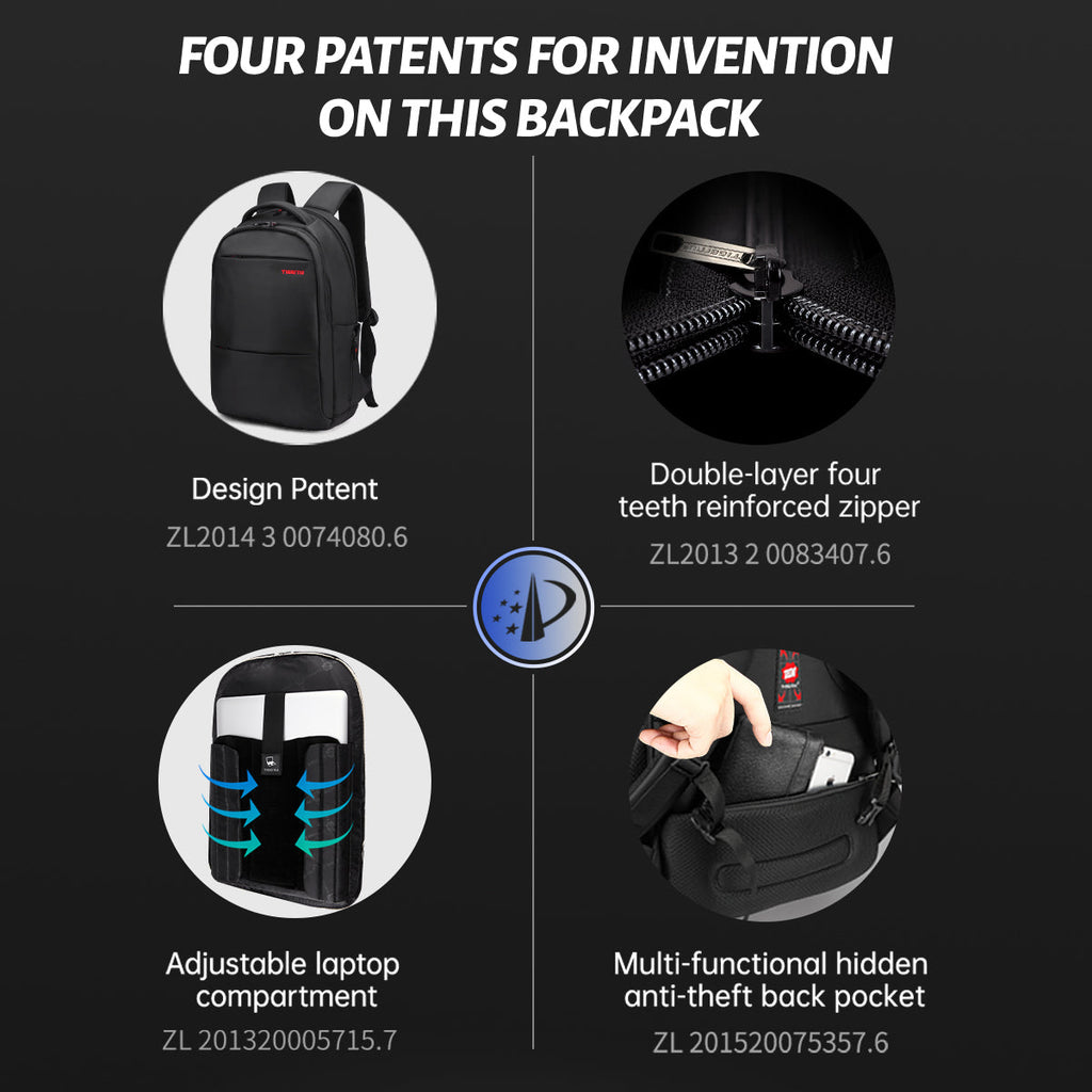 Lifetime warranty, anti-theft, large capacity, 15.6-19 inch college laptop backpack, men's backpack, women's backpack, men's travel backpack, Mochila