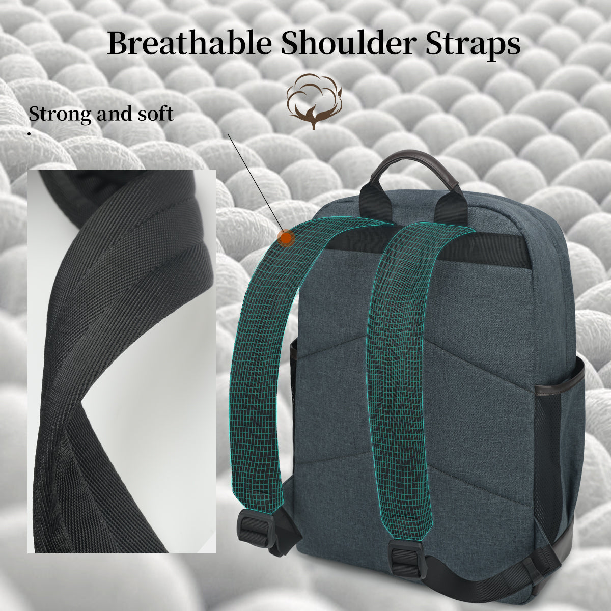 Garantía de por vida, mochila antirrobo para hombre, mochila para portátil de 15,6 pulgadas, gran capacidad, mochila impermeable, mochila escolar de moda para hombre