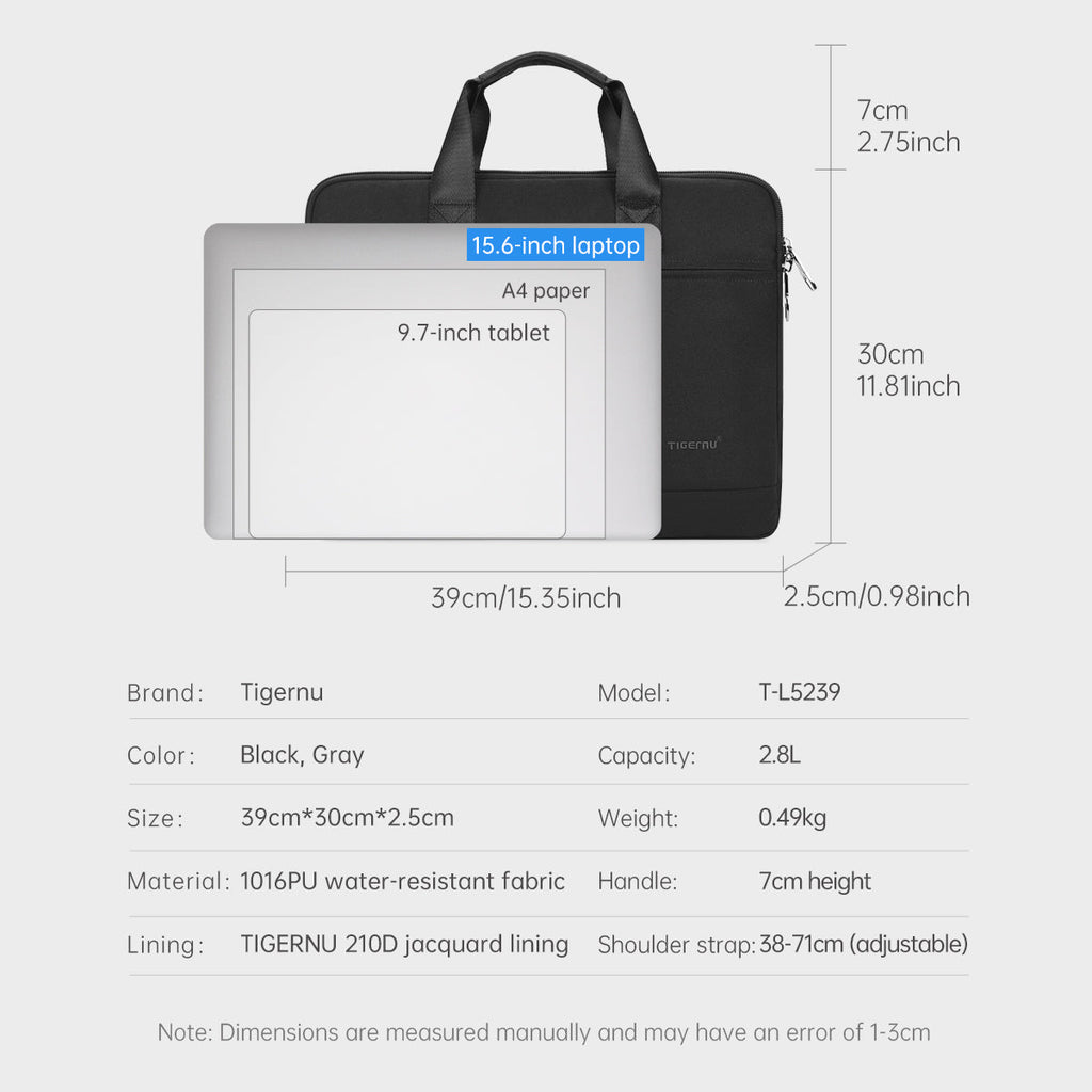 Tigernu Women Briefcase Bags For Men 14 15.6inch Laptop Bag Folder For Documents Bags For Women Female Handbag Suitcase Business