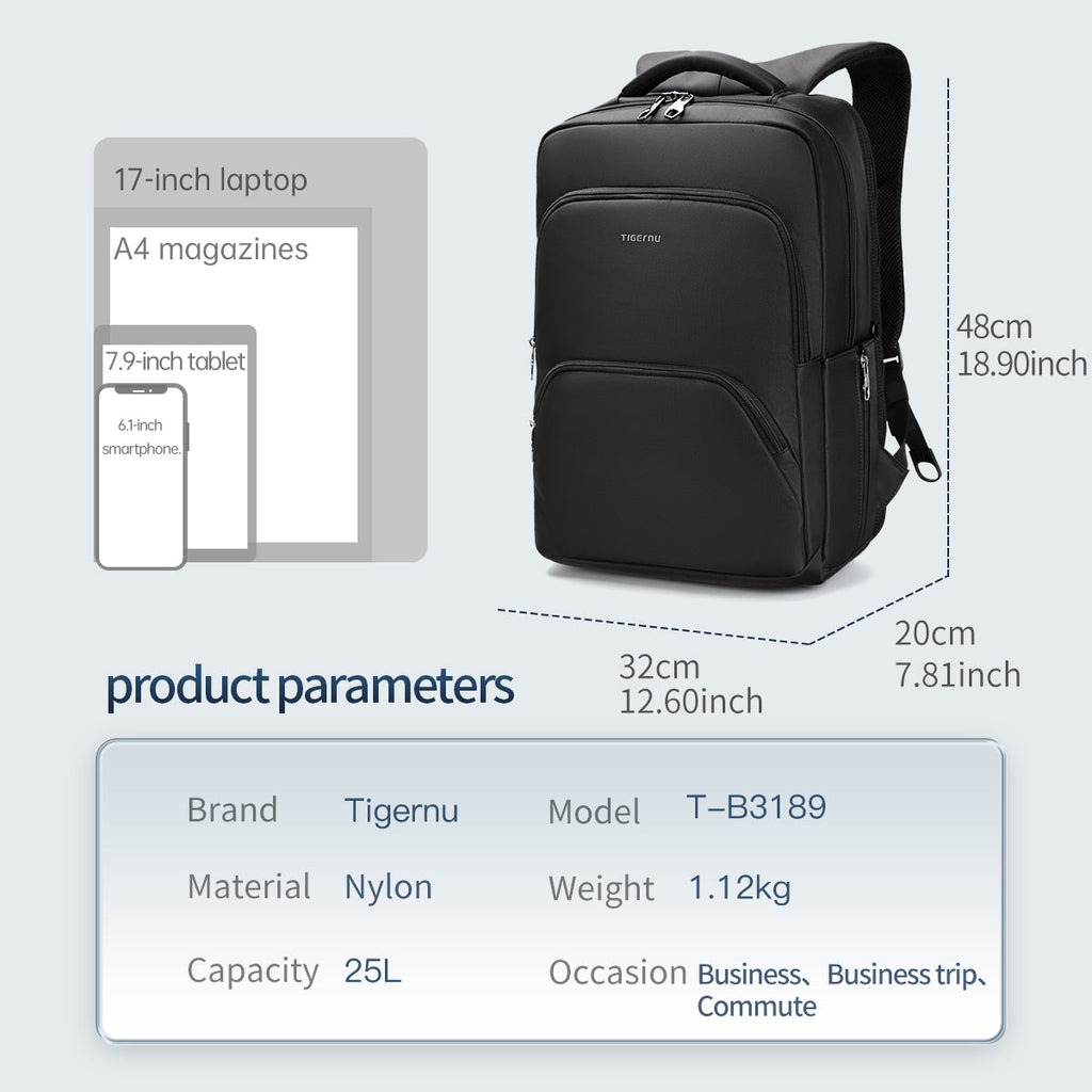 Tigernu T-B3189 nylon backpack school bagpack mochila morrales juveniles escolares laptop backpack