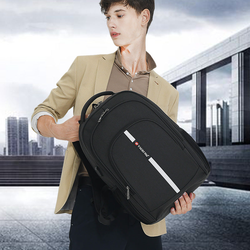 Tigernu New Large Capacity 15.6 inch Anti Theft Laptop Backpack Bags Waterproof Men's Backpack Travel Male Bag For Teenager