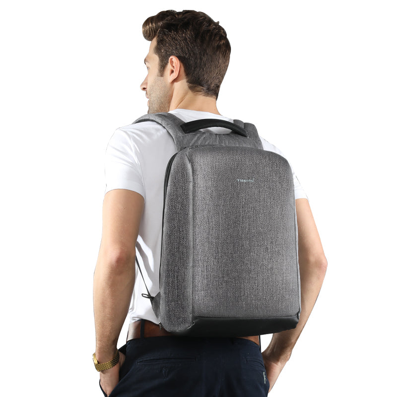 Tigernu anti-theft men's backpack splash proof antifreeze 15.6 inch laptop backpack with USB charging travel men's backpack