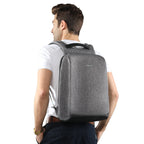 Tigernu anti-theft men's backpack splash proof antifreeze 15.6 inch laptop backpack with USB charging travel men's backpack