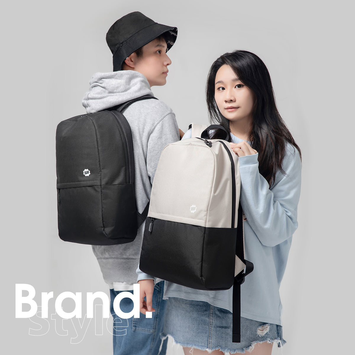 Tigernu T-B9325 custom waterproof light weight bags college laptop backpack casual backpack for teens