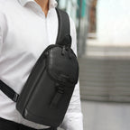 Bolso bandolera antiarrugas Tigernu Elite Series para hombre 
