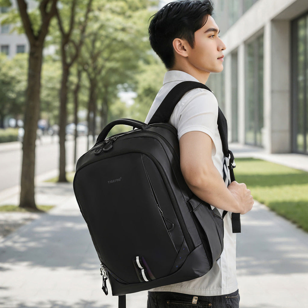 New Large Capacity USB Oxford Waterproof Anti-Theft Laptop Bag for Daily Business Travel Comfortable Lightweight Laptop Bag