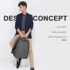 Lifetime warranty, men's anti-theft bag 15.6-19 inches, laptop backpack, shoulder bag, youth school travel backpack, direct supply