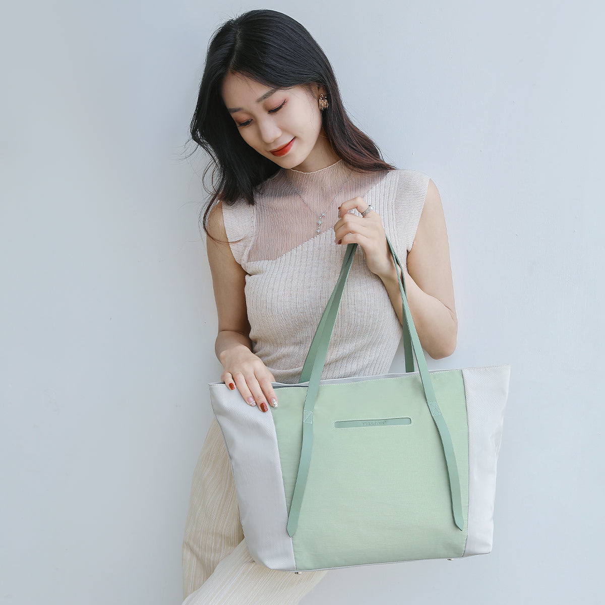 Tigernu Women Tote Bag Female Handbag Girls Shoulder Bags Commuting Sling Bag Women's Bags 14 15.6inch Laptop Bags For Girls