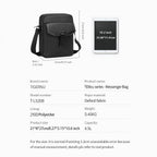 Bolso bandolera impermeable y antiarrugas Tigernu Elite Series para iPad de 10,2 pulgadas