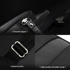 Lifetime Warranty TPU Waterproof Men’s Shoulder Bag Fashion Lightweight Sling Bags Mini Casual Crossing Bag For Phone Banana Bag