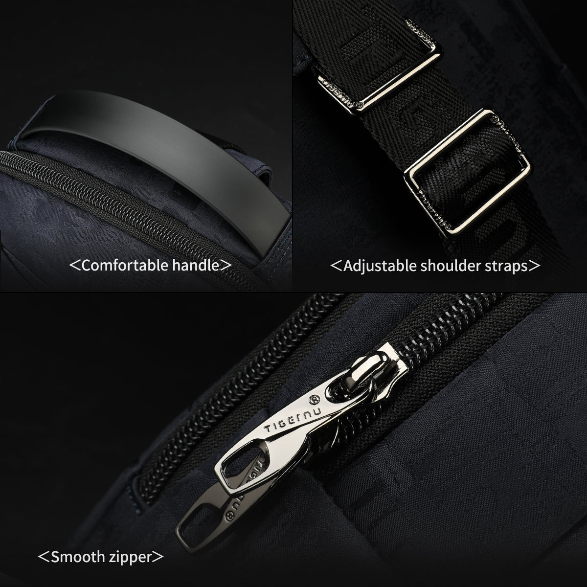 Tigernu Retro Series Crossbody Bag Chest Bag Casual 7.9" iPad Shoulder Bag