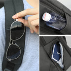 Mochila Tigernu para portátil de 15,6 pulgadas, con carga USB, impermeable, antirrobo, informal, para hombre 