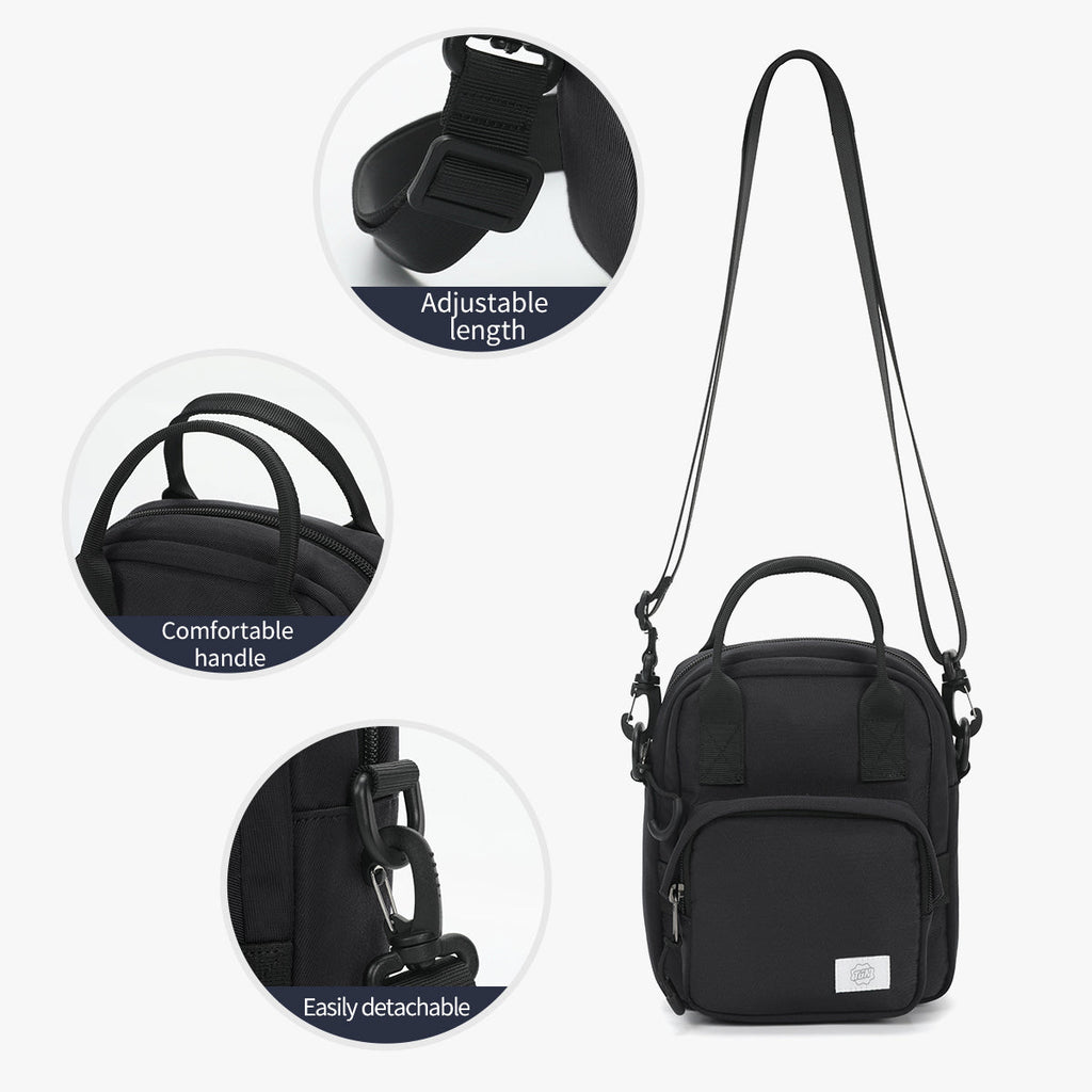 Tigernu T-S8668 waterproof leisure cell phone mobile bag daypack nylon casual sling bag for women girl