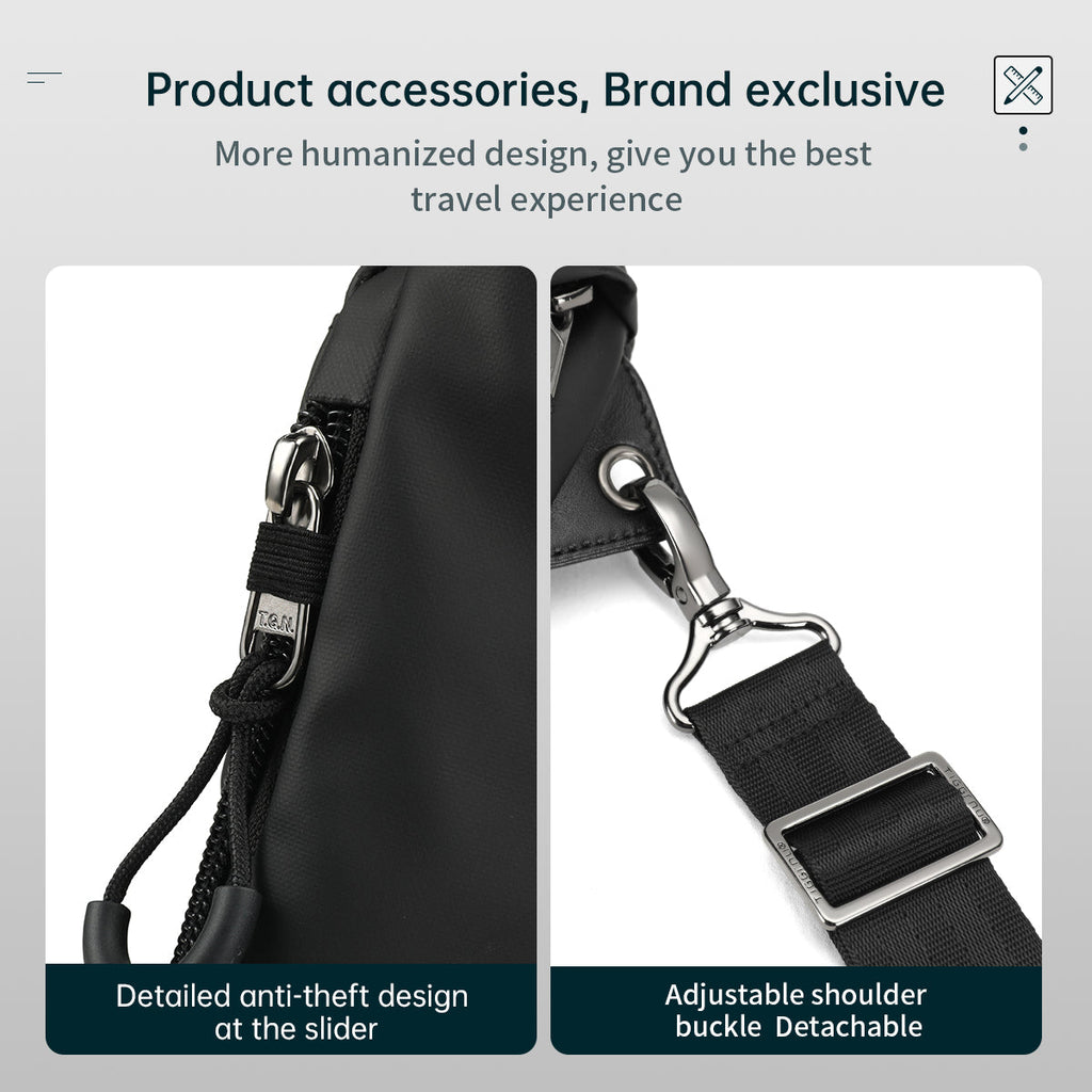 Tigernu T-S8359 customize brand new design expandable casual cross body bag teenager messenger bag for men